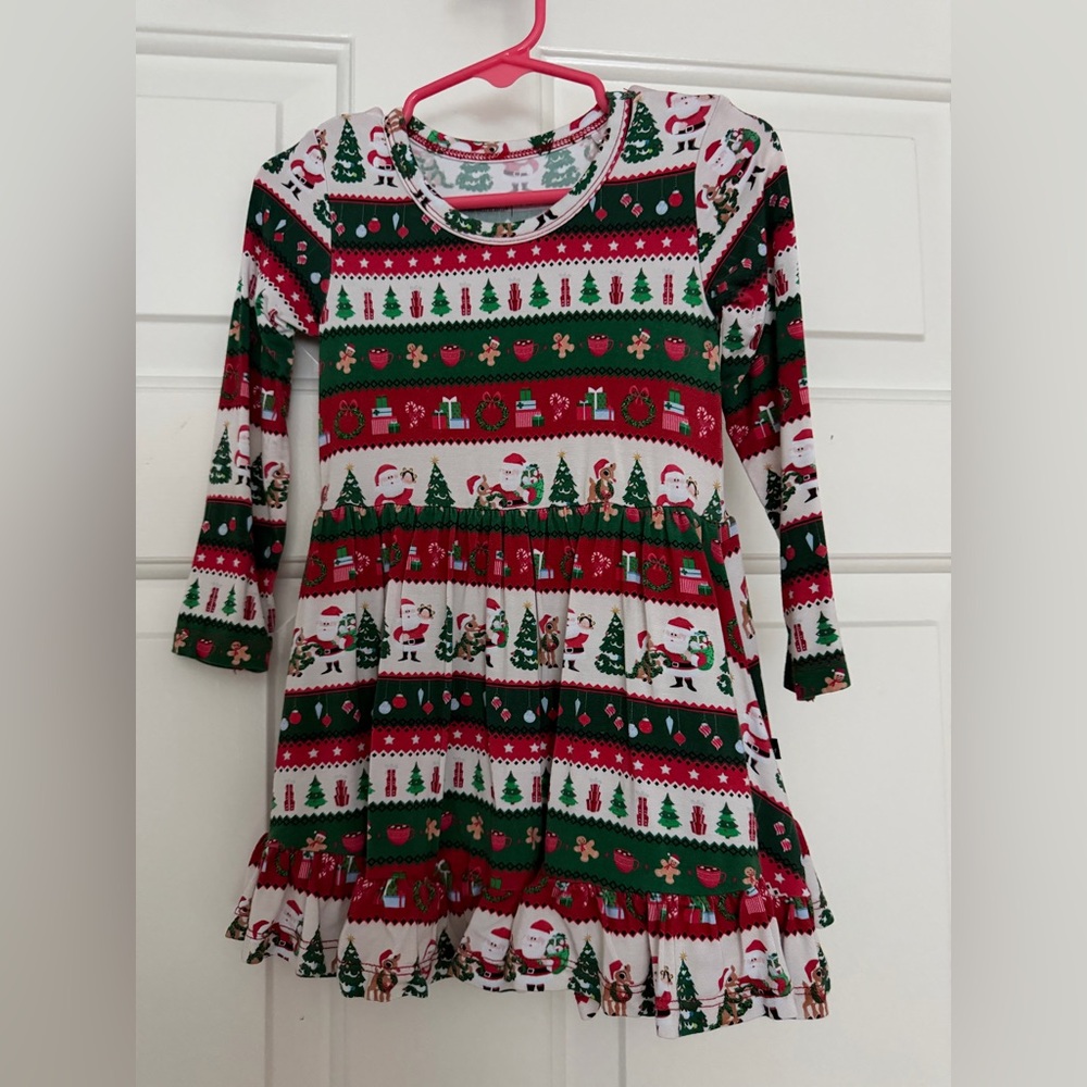 The Sleepy Sloth Rudolph The Red Nosed Reindeer Long Sleeve Twirl 2T GUC
